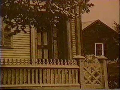 The house on Second street where the murders took place.