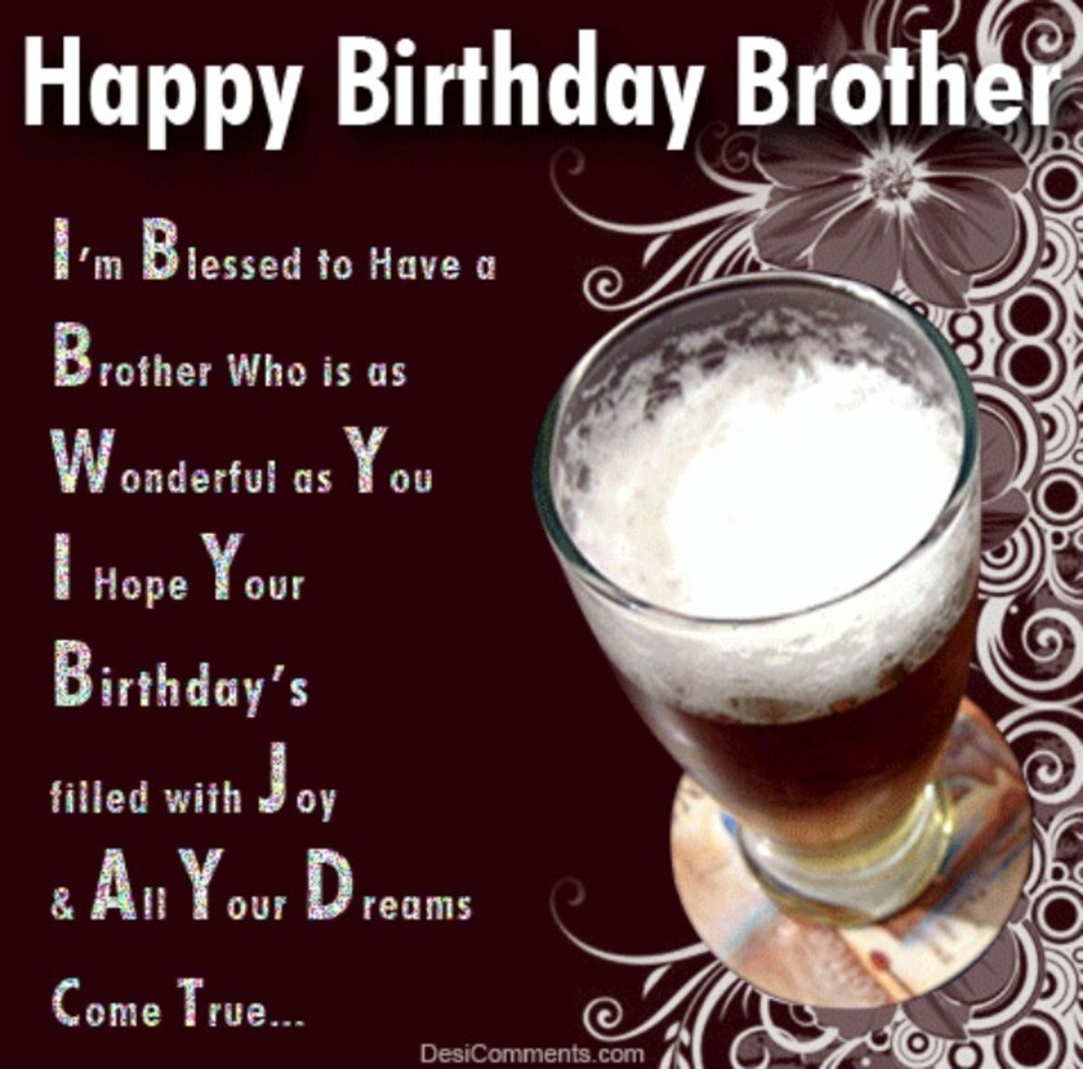 Happy Brothers Day Wishes Quotes / Click For >> FREE Birthday Cards For Brother | screw you ...