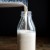 Pour fresh made milk in clean bottle ... Pour fresh made milk in clean bottle ...