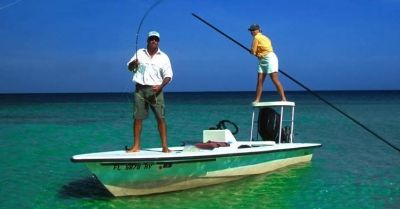 Flats fishing off Key West gets you close to sport fish, eatin' fish, and aquatic life like sea turtles.