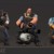 Defense - Made up of the Demoman (with a grenade launcher), the Heavy (with a tommy gun), and the engineer (who can build sentry guns). Defense - Made up of the Demoman (with a grenade launcher), the Heavy (with a tommy gun), and the engineer (who can build sentry guns).