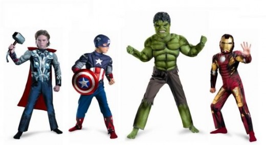 Kids Avengers Costumes