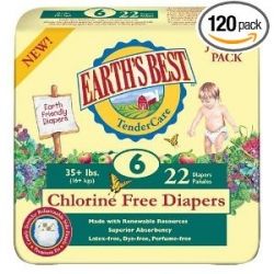 Earth's Best TenderCare Chlorine Free Diapers
