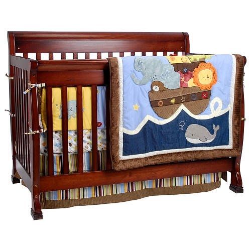 6 Piece Ark Animal Crib Set