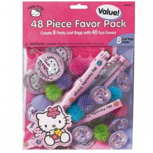Hello Kitty Party Favors Value Pack