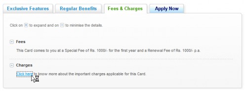 More than 5 clicks to get to the rates and fees.