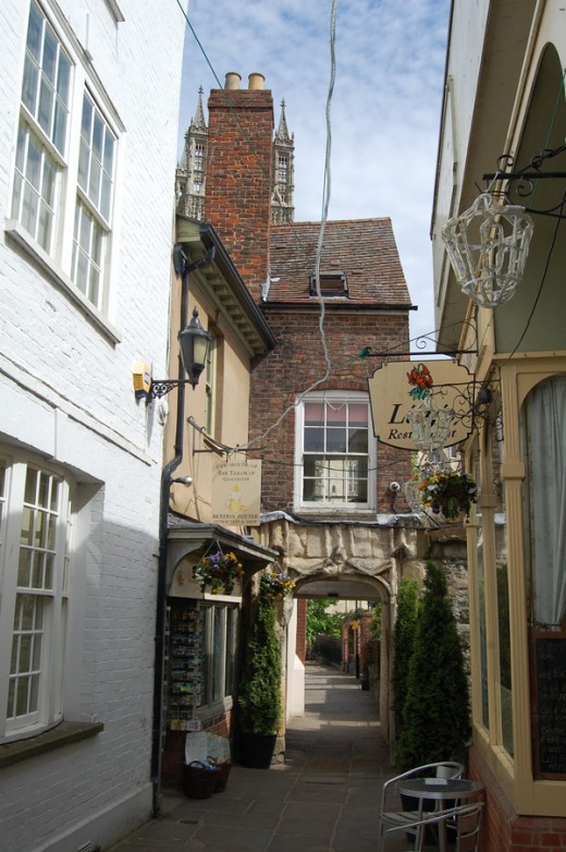 Beatrix Potter Shop and the Gate