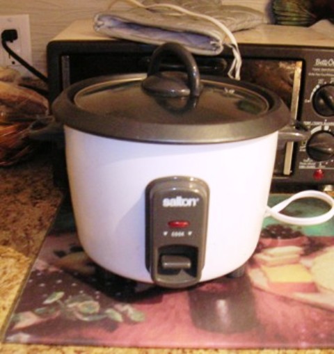 rice cooker, great tool, Bob Ewing photo