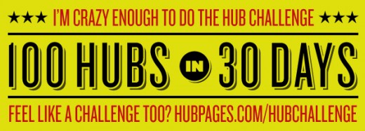 8 of 100 in my 100 Hubs in 30 Days Challenge!