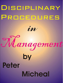Disciplinary procedures in management, article related to management as an academic course.  The picture is just an illustration. 