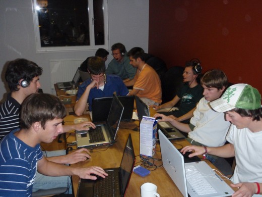 Exciting LAN party!