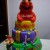 Elmo as Rice Krispies treats covered in Super Ice royal icing - by CakewalkBU3 http://www.flickr.com/photos/cakewalkbu3/5467040499/