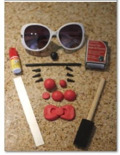 make hello kitty sunglasses supplies