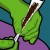 Hulk rolling one up. Hulk rolling one up.
