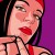 Elektra popping a pimple. Elektra popping a pimple.
