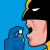 Wolverine freshens up his breath. Wolverine freshens up his breath.