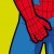 Spiderman scratches as his spider sense tingles. Spiderman scratches as his spider sense tingles.