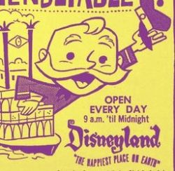 vintage Disney ad