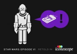 Star Wars Episode VI Retold in Iconoscope
