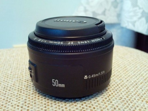 canon 50mm f1.8 lens