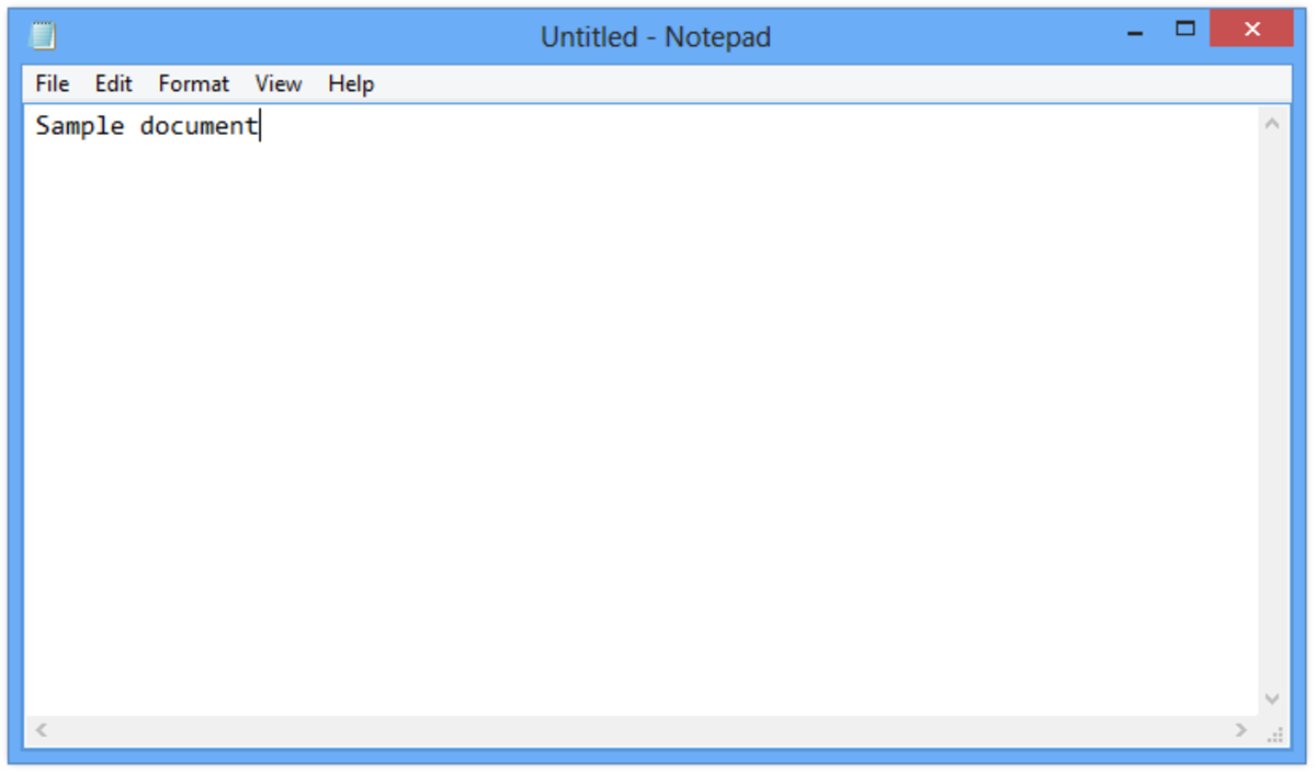 Microsoft Notepad S