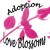 Pink Rose and Hearts Design - Adoption Love Blossoms Pink Rose and Hearts Design - Adoption Love Blossoms