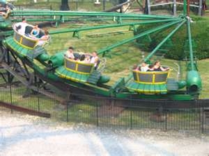 The Turtle is one of only two Tumblebug rides still operating in North America.
