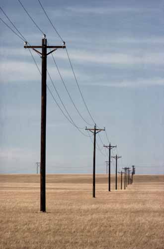 Miles of Telephone Poles