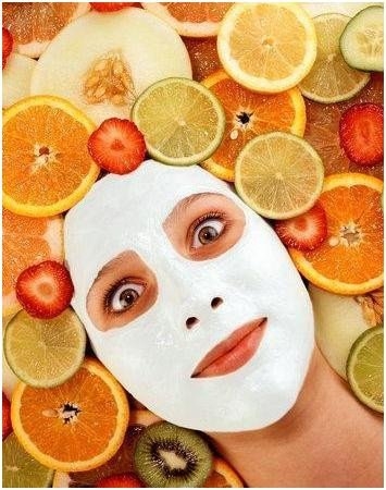Natural Acids And Antioxidants In Fruit And Yogurt Will Nourish And Lightly Exfoliate Your Skin.