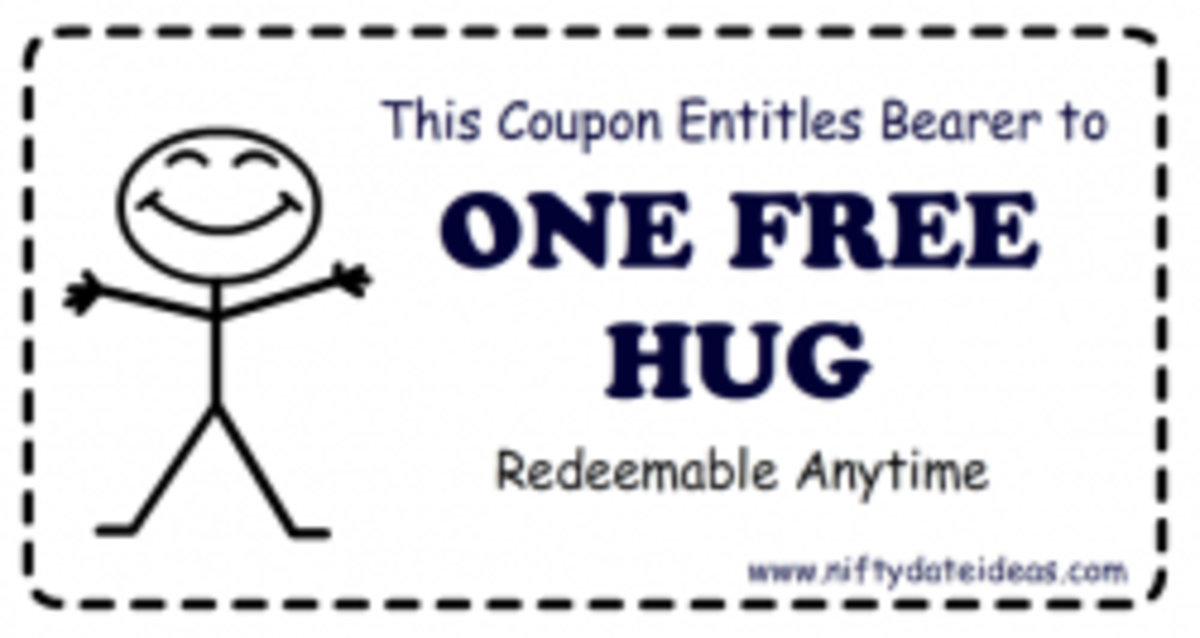 Free Hugs Coupon Printables
