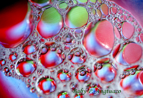 soap bubbles