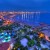 A panoramic night view A panoramic night view