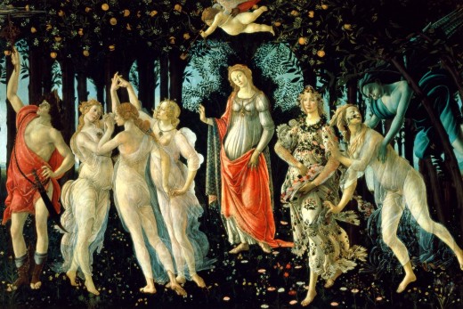 Painted by Sandro Boticelli in 1482.