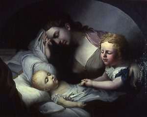Painted by Frederick Stiles Agate in 1824.