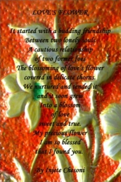 Loves Flower Poem Poster at Zazzle