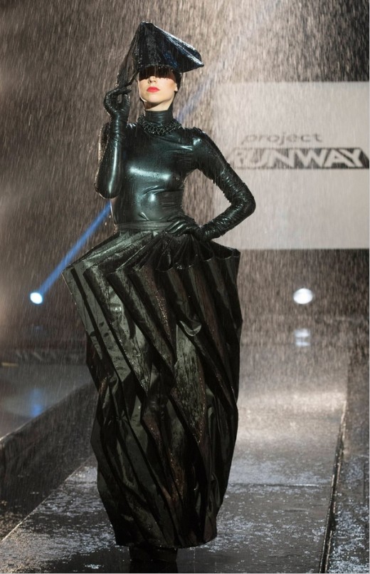 Project Runway 13 - Sean Kelly Designs transforming 'Rainway' Dress ...