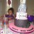 Alexia and her cake