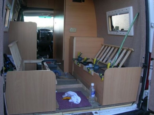 Converting a Panel Van Into a Campervan / Motorcaravan | AxleAddict