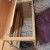 Cupboard with all drawers and tray removed give access to the Propex water heater Cupboard with all drawers and tray removed give access to the Propex water heater