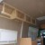 Bare bones of the lockers Bare bones of the lockers