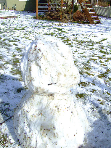 Frosty, after his head was blown off :(