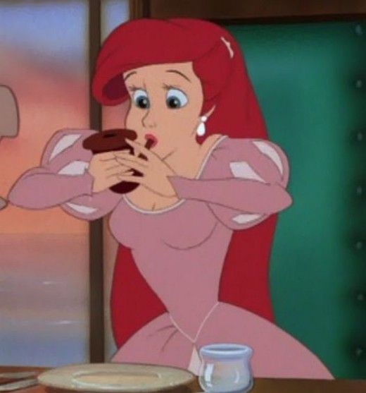 Waist-seam tapering to a V shape