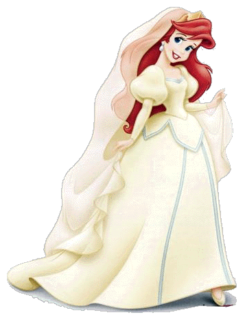 Ariel's Wedding Dress