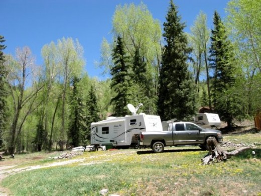 Our summer "office"