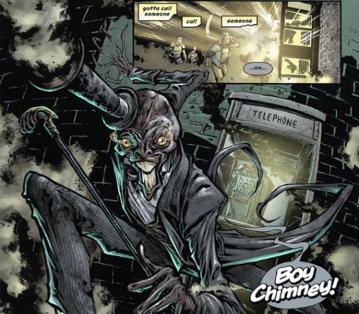 Boy Chimney is one of the weird characters from Dial H #1 (2012)