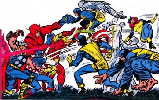 Classic Avengers vs X-Men: Who wins?