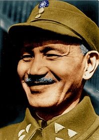 Chiang Kai-shek colour