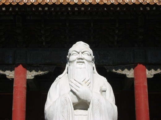 Confucius Statue in Beijing