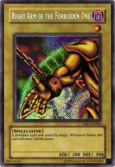 Right Arm of The Forbidden One