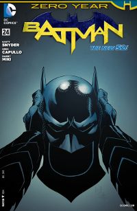 The cover of Batman #24 (2013). Part of Batman: Zero Year